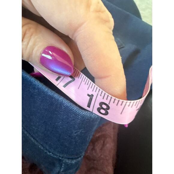 Beta brand dark wide leg pull on stretch jeans XL - Picture 9 of 9